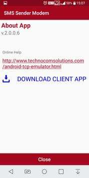 Android & Desktop TCP Emulator screenshot 2