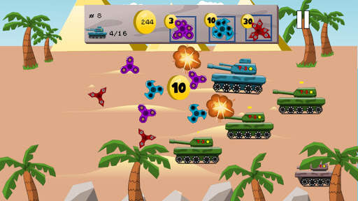Spinner vs Tanks screenshot 1