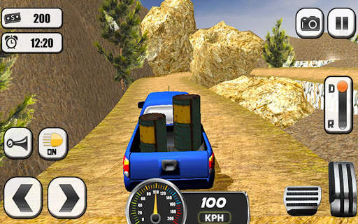 Offroad Truck Driver -Uphill Driving Game 2018 screenshot 13