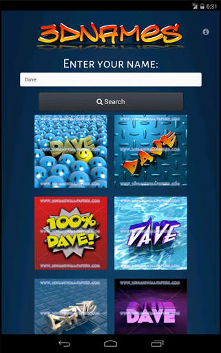 3D Names screenshot 6