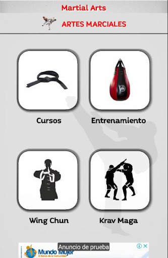 Artes Marciales - Lecciones screenshot 1