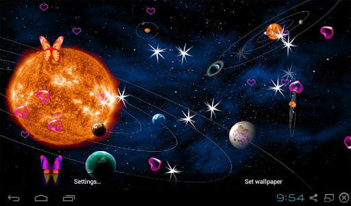 Planet Live Wallpapers - Screen Lock, Sensor, Auto screenshot 6