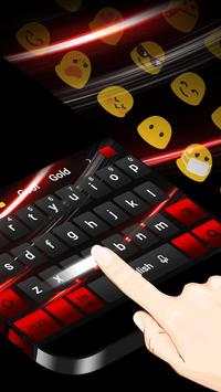 Black Red Keyboard 2 تصوير الشاشة