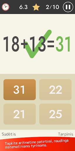 Calcolo a mente (Matematica) screenshot 2