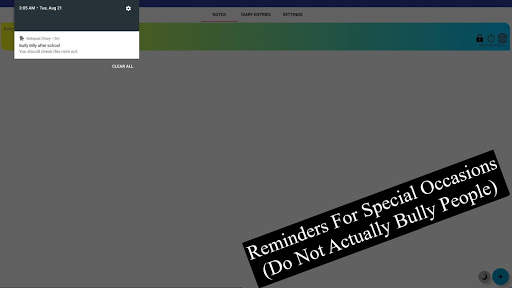 Notepad/Diary 8 تصوير الشاشة