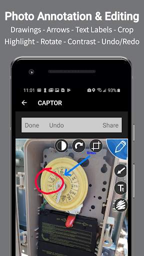 CAPTOR for BlackBerry screenshot 2