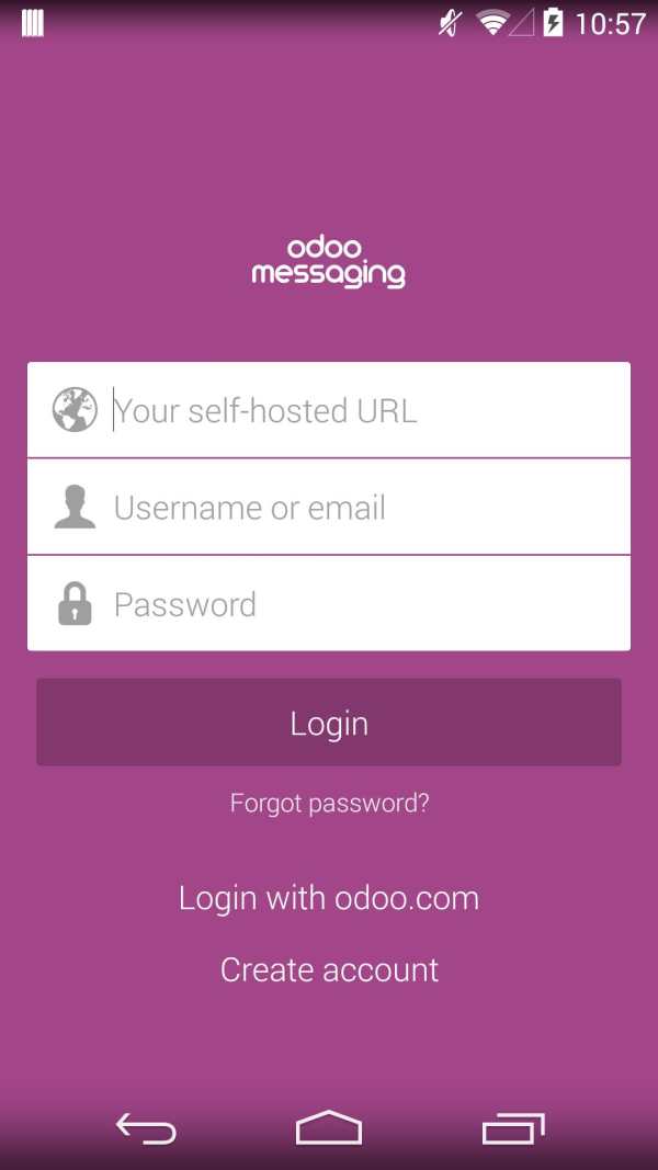 Odoo Messaging скриншот 1