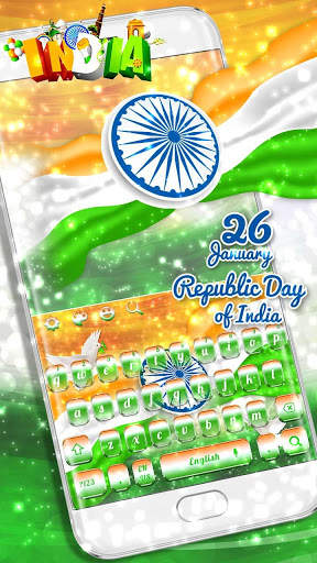 Republic Day Keyboard screenshot 1