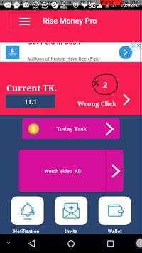 Rise Money Pro, Online Earn Money स्क्रीनशॉट 1