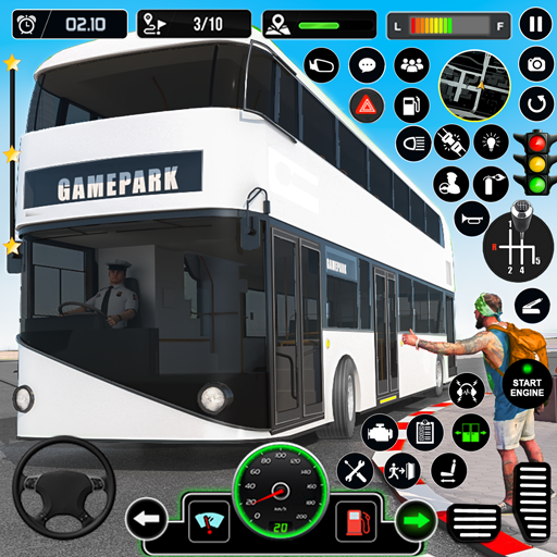 Modern Bus Parking - Bus Games icon