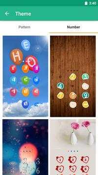 الأخضر Applock موضوع مجاني 3 تصوير الشاشة