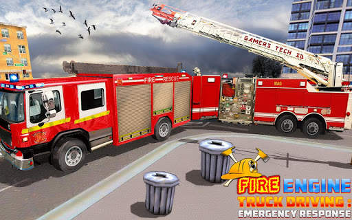 Fire Engine Truck Driving : Emergency Response screenshot 6