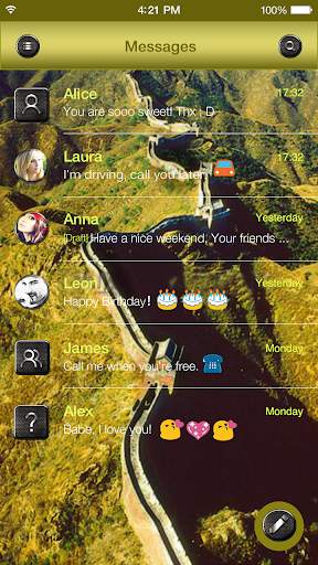Emoji Keyboard Great Wall screenshot 4
