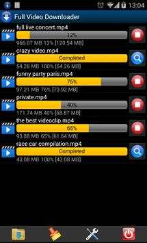 Full Video Downloader screenshot 3