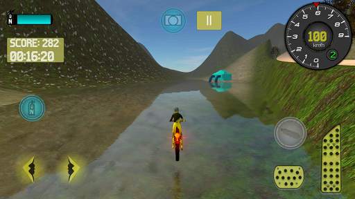 Mountain Motocross Simulator screenshot 1