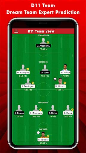Dream Team 11 Dream11 App Tips screenshot 5