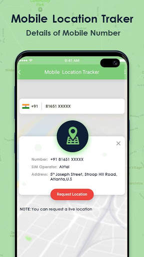 Live mobile location tracker screenshot 2