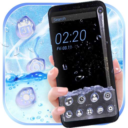 Water Splash, Waterdrop Theme & Live Wallpaper 1.0