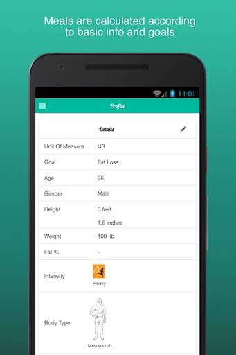 Fitness Meal Planner screenshot 7