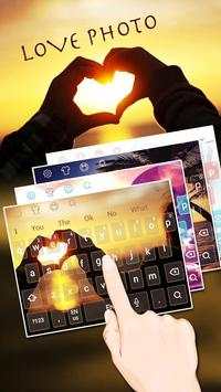 Love Photo keyboard Theme screenshot 2