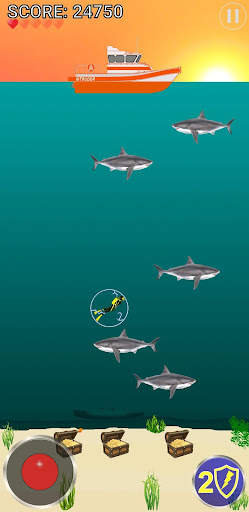 Diver Down  -  Scuba Diving Treasure Arcade Game screenshot 4