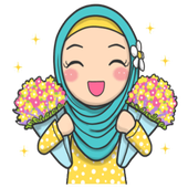 Muslim Girl Sticker icon