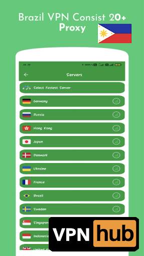 Brazil VPN: Secure Fast VPN With Unlimited Proxy स्क्रीनशॉट 2
