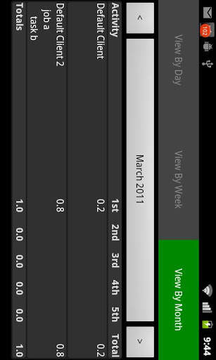 My Time Tracker screenshot 2
