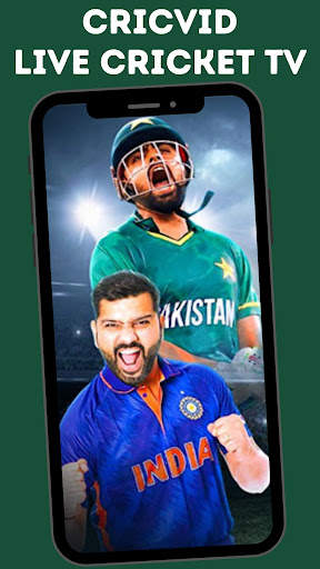 CricVid: Live Cricket TV 2023 screenshot 1
