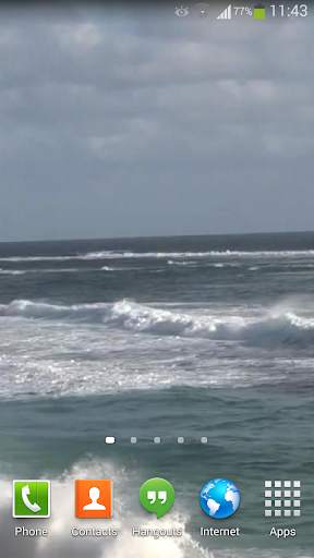 Ocean Waves Live Wallpaper 20 screenshot 1