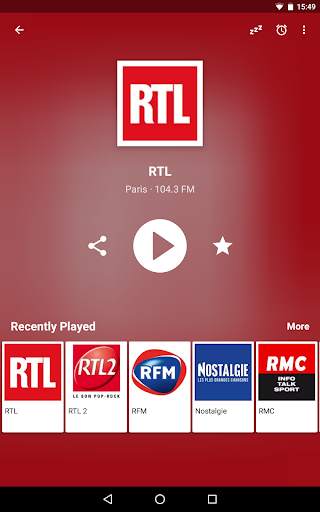 Radio FM France скриншот 9