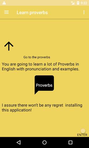 Aprenda provérbios em inglês screenshot 1