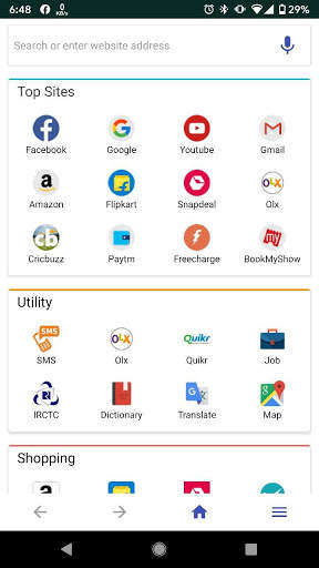 M Browser screenshot 3