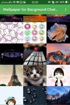 Wallpaper for Background Chat Whatsapp screenshot 4
