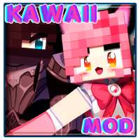 KawaiiCraft Textures - Waifus Mod logo