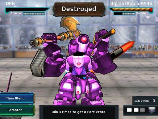 MegaBots Battle Arena: Build Fighter Robot screenshot 15