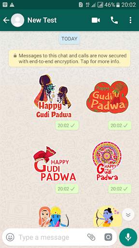 All Festival WhtsApp Stickers screenshot 5