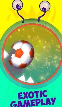 Bola bundar Vs pertandingan sepak bola: sepak bola screenshot 9