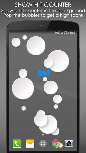 White Bubble Live Wallpaper screenshot 6