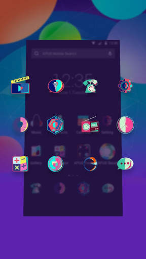 Split-APUS Launcher theme screenshot 3