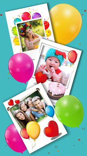 Happy Birthday Photo Frame Collage Art Editor screenshot 4