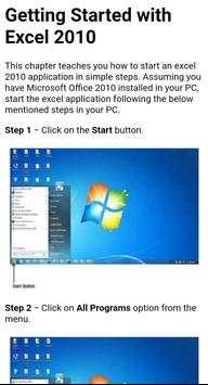 Learn MS Excel Complete Guide (OFFLINE) screenshot 2