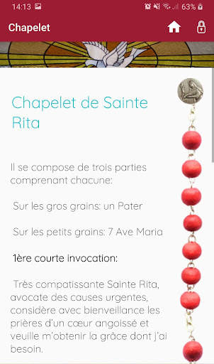 Sainte Rita de Cascia screenshot 3