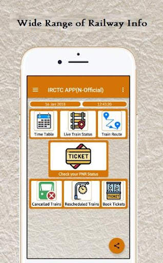 Indian Rail Train Info screenshot 1