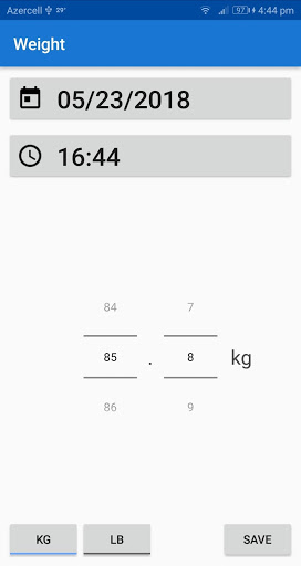 Suivi de Poids screenshot 4
