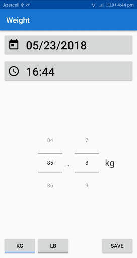 Weight Tracker - BMI calculator screenshot 4