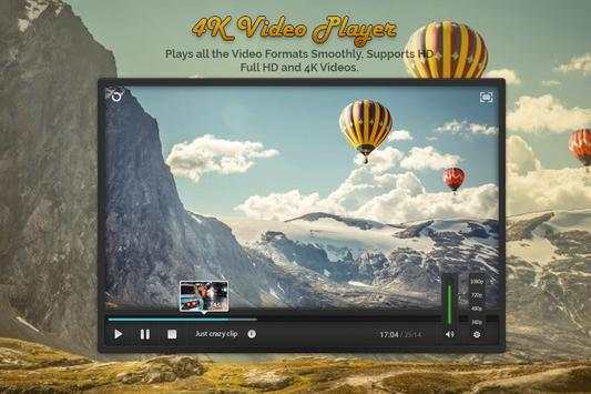 4K Video Player screenshot 1