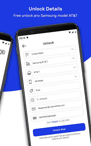 Free SIM Network Unlock Code for Samsung Phones screenshot 19