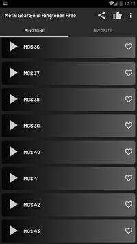 Metal Gear Solid Ringtones Free screenshot 6