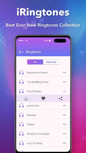 iRingtones screenshot 2
